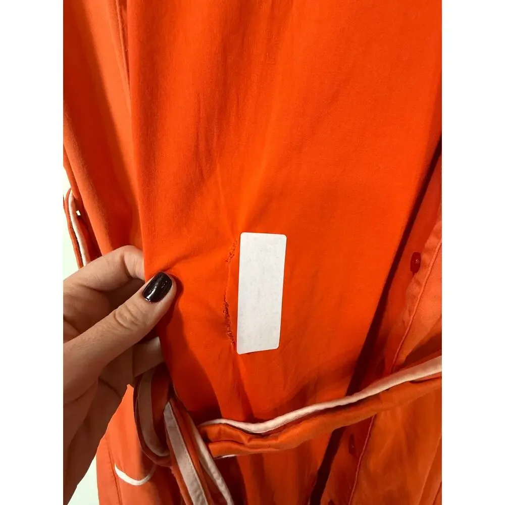 Alexis Rhodes Orange midi Dress XL - Picture 5 of 8